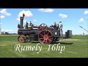 1914 Rumely 16hp Steam Run