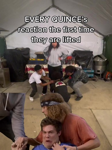 “I’m scared they’ll drop me!” is what the Quince ALWAYS says 😅 There is not just one way to be lifted. If one method isn’t working for your group, try a different one! A good choreographer will have multiple ways of getting you up in the air! ⚠️PLEASE DO NOT LEARN/TRY ANY SIMILAR LIFTS WITHOUT A PROFESSIONAL PRESENT! #thequincecoach #quince #quinceañera #quincelifts #CapCut #fyp #almostdied #quincechoreographer #quincechoreography