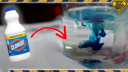 Check out these fun experiments with bleach and dye