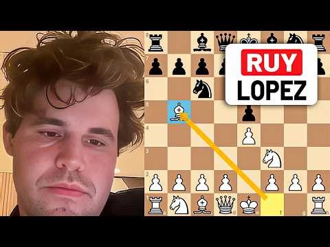 Magnus Carlsen Faces a Brutal Battle with the Ruy Lopez