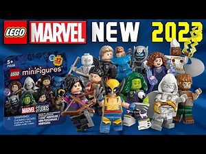 LEGO Upcoming Minifigures Marvel Series 2 Detailed Official Reveal