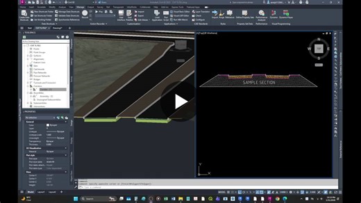 Civil 3D Cut and Fill with Footpath and Median | Jeffrey Espiritu posted on the topic | LinkedIn