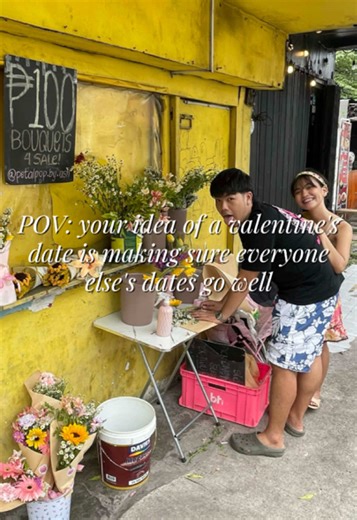 Behind the Scenes of a Valentine's Day Flower Shop