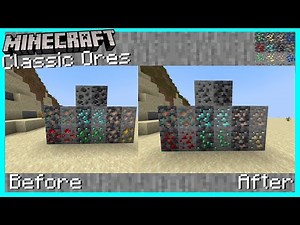 Classic Ores Texture Pack for 1.17