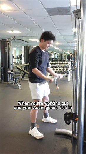 How Asians actually work out