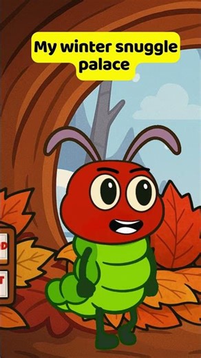 Operation: Cozy Wiggle! ❄️ Ziggy Builds a Winter Snuggle Palace 🐛 | #Shorts