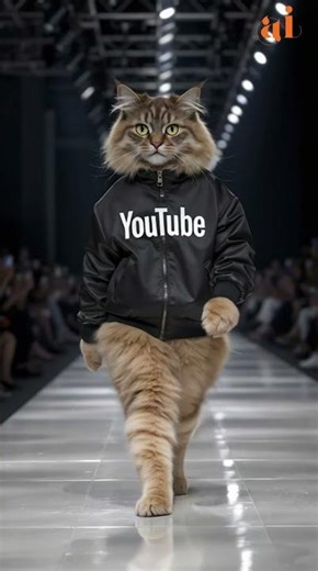 Cat Catwalk Show 😻✨ | Stylish Cat Fashion Walk | Cute & Funny Cat Video 2025
