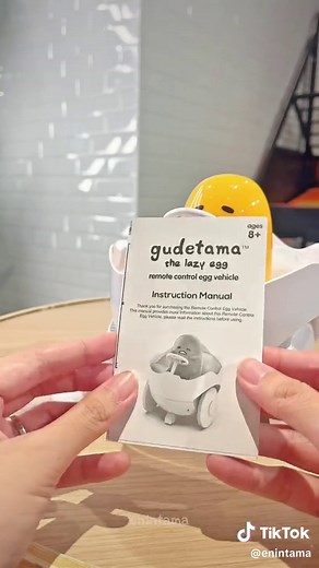 Gudetama Remote Control Egg Vehicle Unboxing Guide