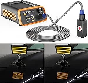 PDR Heater Paintless Dent Repair Tools, Dent Removal Tool, Dent Puller Kit Induction PDR Heater Machine Hot Box Dent Repair Kit for Auto Dent Removal, Minor Dents, Door Dings and Hail Damage