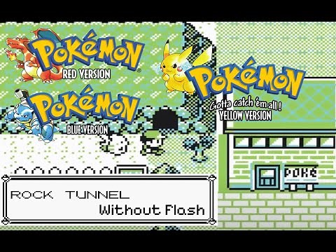 How to get through Rock Tunnel Without Flash in Pokemon Red & Blue and Yellow