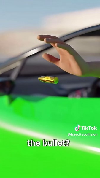 Bullet Impact Near Supercars: A Shocking Scene