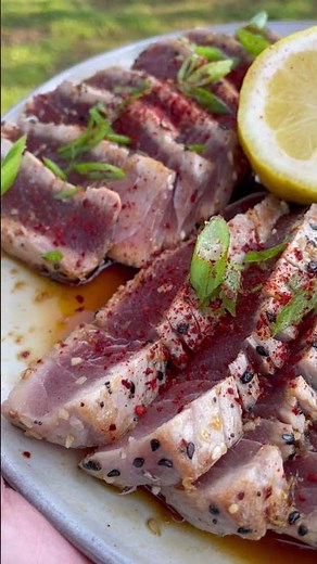 Seared Tuna Tataki Recipe #shorts