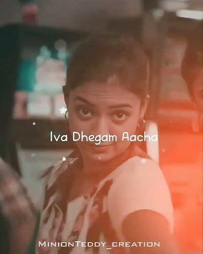 Teddy bear song❣️tukkeru tukkeru da 🤩toppu tuckkeru da🤩❣️Song from naiyaandi movie💙 Nazriya❣️dhanush