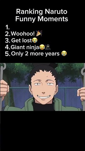 Top 5 Naruto Funniest Moments 😂🏆