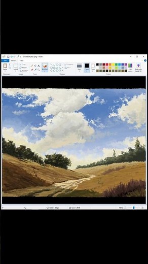 ms paint with mouse 😄 how's it? #art #butifyoucloseyoureyes #digitalart