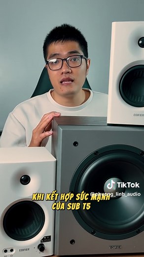 Combo loa kiểm âm Edifier MR4 và Sub T5 siêu chất