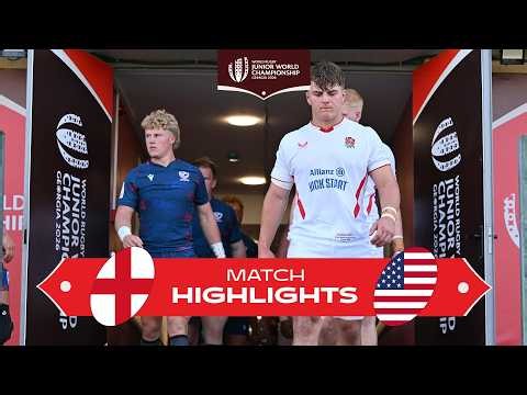 An absolute TRY-FEST 😍 | England v USA | Junior World Championships 2026 | Match Highlights