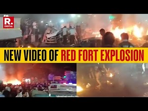BREAKING: Delhi Red Fort Explosion - New Videos Of Red Fort Blast Surface, Eleven People Dead