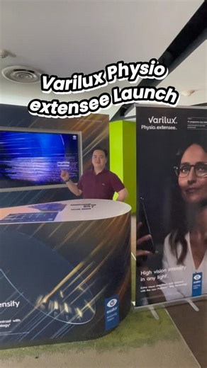 Raylite Optical Singapore on Instagram: "👁️ 𝗟𝗮𝘁𝗲𝘀𝘁 𝗟𝗮𝘂𝗻𝗰𝗵: Our Raylite team was invited to the launch of the new Varilux Physio extensee, Essilor’s latest innovation in progressive lens design! It is developed using a dynamic replica of the human pupil to offer high vision intensity in any light(1) 💡 So what stood out to us? ✨ The new lenses adapt to changing light conditions just like our eyes do — helping wearers experience better contrast and sharper detail throughout the day. �