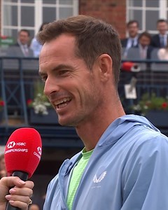 “I’m very grateful to whoever it was that decided to name the stadium!” The unforgettable moments our greatest champion unveiled the Andy Murray Arena ❤️ | HSBC Championships