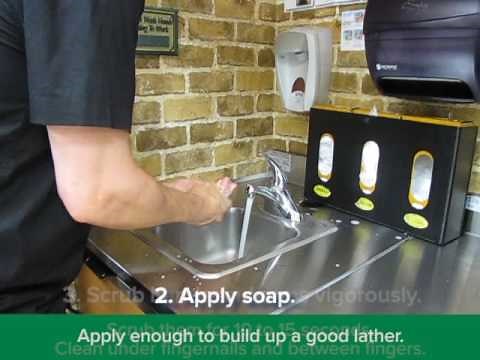 Servsafe hand washing procedure steps by Westchester Food Safety - New York