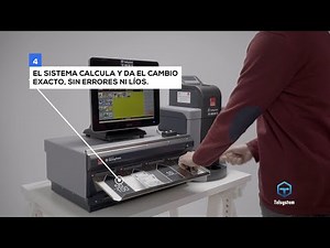 Asi de facil es usar la caja de cobro CashGuard | Telsystem