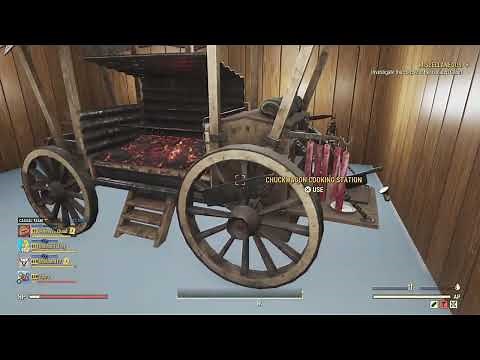Chuckwagon cooking station Fallout 76