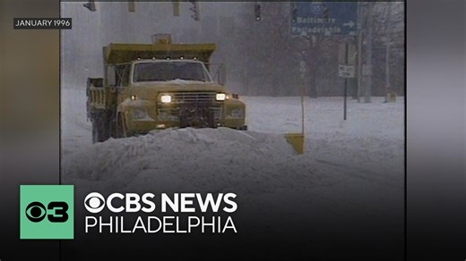Philadelphia region remembers blizzard of 1996, 30 years later