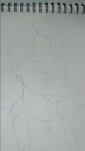 bts jimin drawing #jimin #shorts