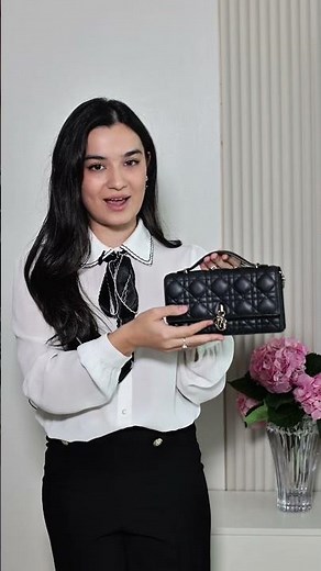 The Perfect Mini Luxury Bag - My New Favorite DIOR Bag! | Top Handle Clutch with Chain Review