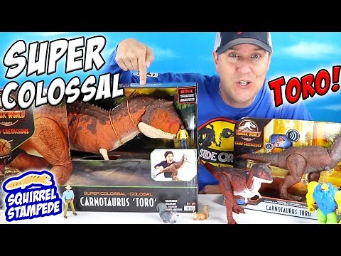 Jurassic World Super Colossal Carnotaurus 'Toro' Dino Escape Review