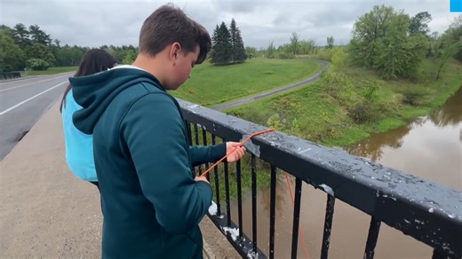 An Ottawa boy made an unusual discovery while magnet fishing in Green’s Creek. | CTV News Ottawa