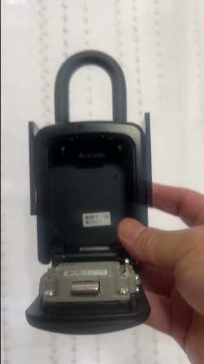 利用方法①キーボックスの開け方、取外し方