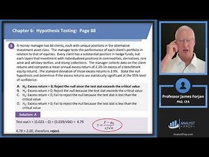 Refresher Exam (FRM Part 1 2025 – Book 2 – Quantitative Analysis)