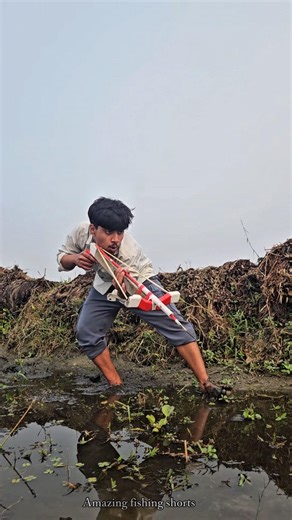 Best Bamboo Crossbow Fishing,, Challenge Video ||💫😱(part-03)#fishing #crossbow #shorts #fish #viral