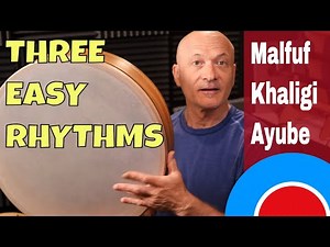 Three Easy Rhythm Patterns - Frame Drumming Lesson