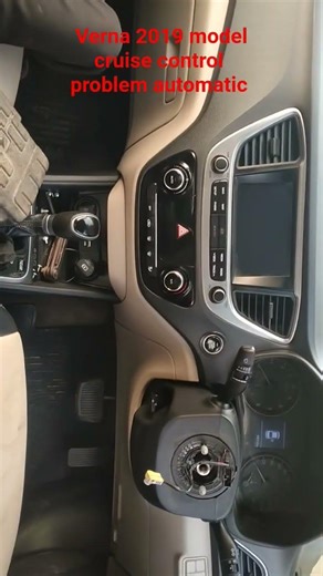 Hyundai Verna 2019 model cruise control volume problem solve automatic button repair 👍#viral #car