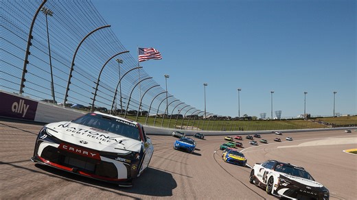 NASCAR results for Kansas race, full finishing order