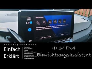 VW ID3 ID4 Setup Assistant | Pairing a Phone | Saving Stations | We Connect and More