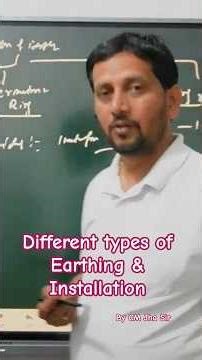 Different types of Earthing and Installation practice @RailwayTechShorts