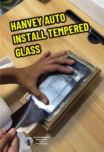 Hanvey Auto Install Tempered Glass Review