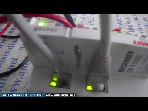 Repair of BECKOFF EtherCAT EK1100 Module | Advanced Micro Services Pvt. Ltd.