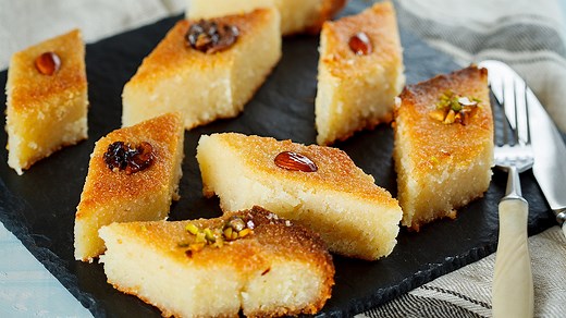 Recette Basboussa à la noix de coco (facile, rapide)