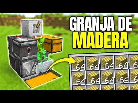 Cómo Hacer una Granja de Madera (Muy Fácil) - Minecraft Java 1.21