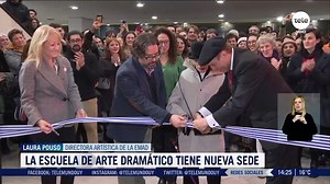 La Escuela Multidisciplinaria de Arte Dramático tiene nueva sede. Por primera vez todas las carreras de la EMAD coexistirán en un mismo edificio. Hablamos con la directora artística de la institución y con estudiantes y egresados. | Telemundo