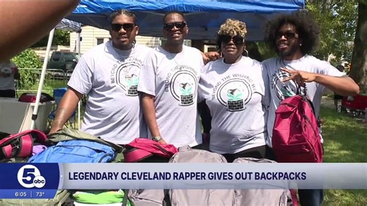 Bone Thugs-N-Harmony's Wish Bone hosts backpack giveaway