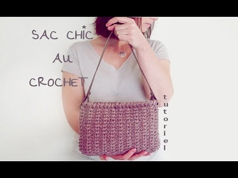Sac à main chic au crochet : tutoriel