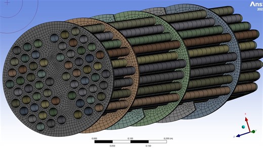 管壳换热器-全六面体网格划分教程