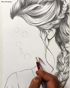 9.9K views · 291 reactions | Easy sketching tricks ✏️❤️ . #art #artwork #sketching #fbpost #sketch | Arjun sethi sketches | Facebook