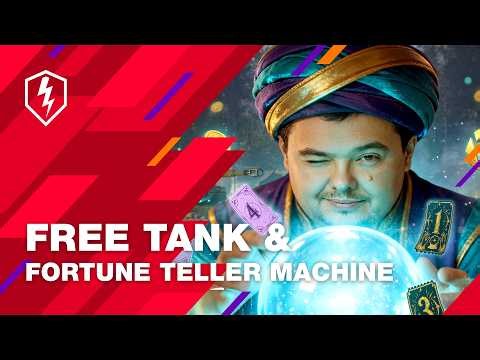 WoT Blitz. Fortune Teller Event: Grab free Machine and AC-06V Forger tank